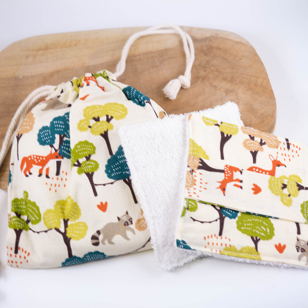 Lot De 10 Mouchoirs En Coton Bio Pour Bébé – 11x11 Cm – Extra Doux, Réutilisables – Pour Visage, Mains, Change